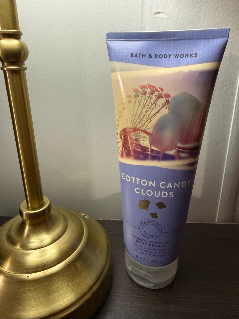 Bath & Body Works Cotton Candy Clouds Body Cream - Lavender Blue